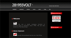 Desktop Screenshot of 281955volt.com
